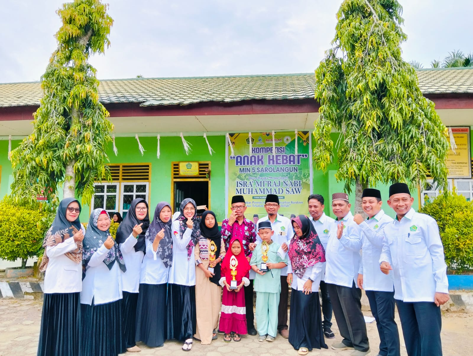 MIN 5 Sarolangun Peringati Isra' Mi'raj dengan acara Kompetisi 